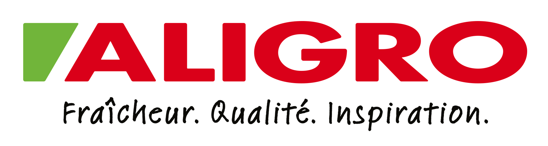 Logo ALIGRO avec slogan, RGB