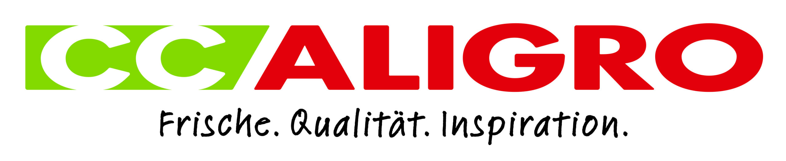 CCALIGRO Logo mit Claim, RGB